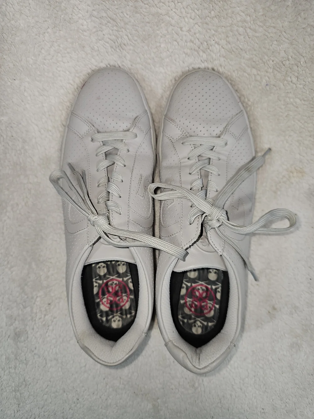 G/FORE Perforated Leather Disrupter Golf Shoes US 9.